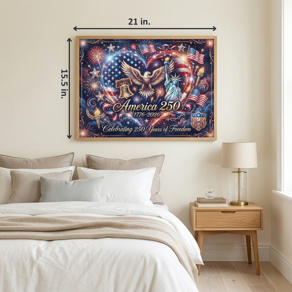 Fireworks USA 250 Anniversary Jigsaw Puzzle