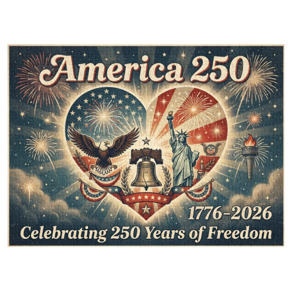 Celebrating USA 250 Anniversary Jigsaw Puzzle