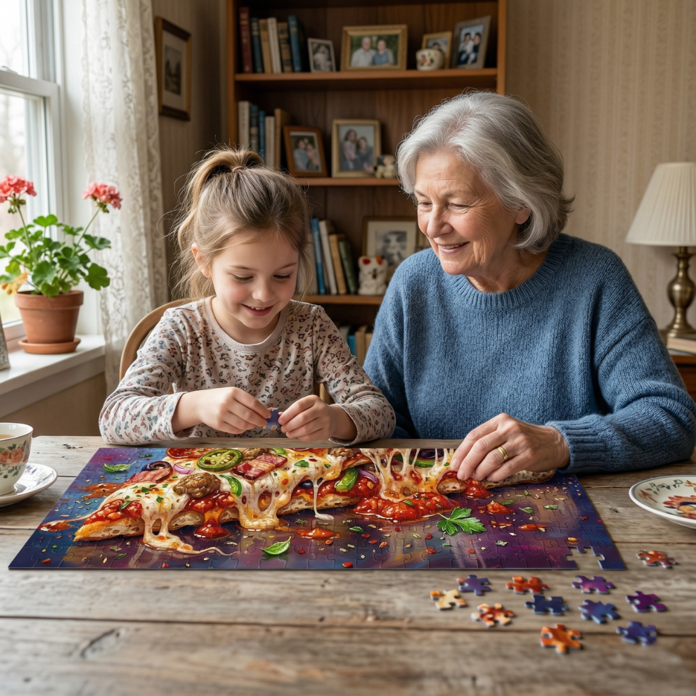 Magical Pizza Jigsaw Puzzle