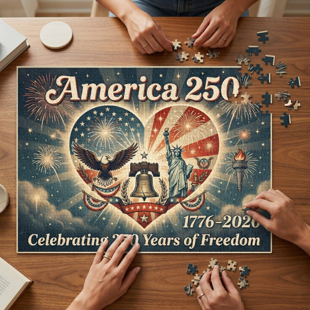 Celebrating USA 250 Anniversary Jigsaw Puzzle