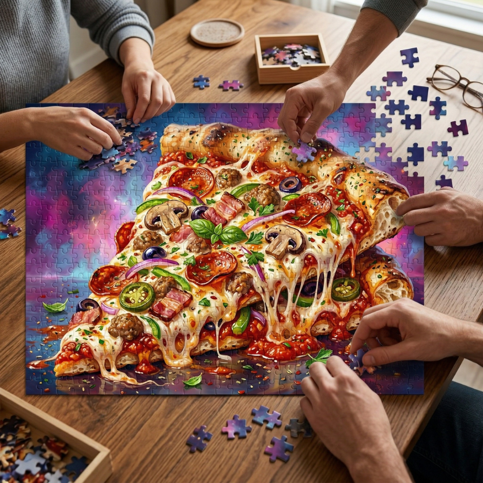 Magical Pizza Jigsaw Puzzle