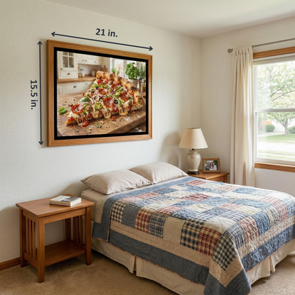 Realistic Pizza Jigsaw Puzzle