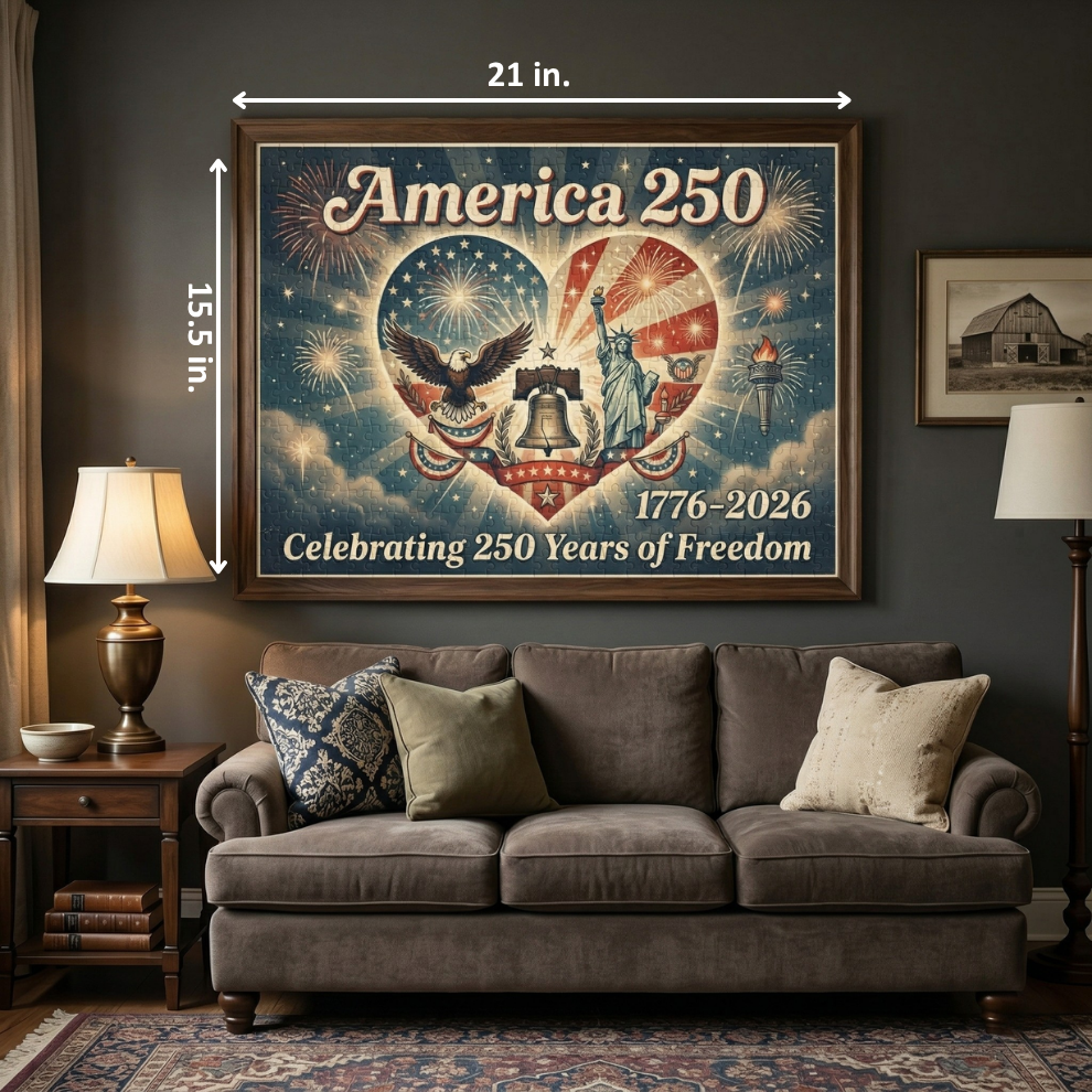 Celebrating USA 250 Anniversary Jigsaw Puzzle