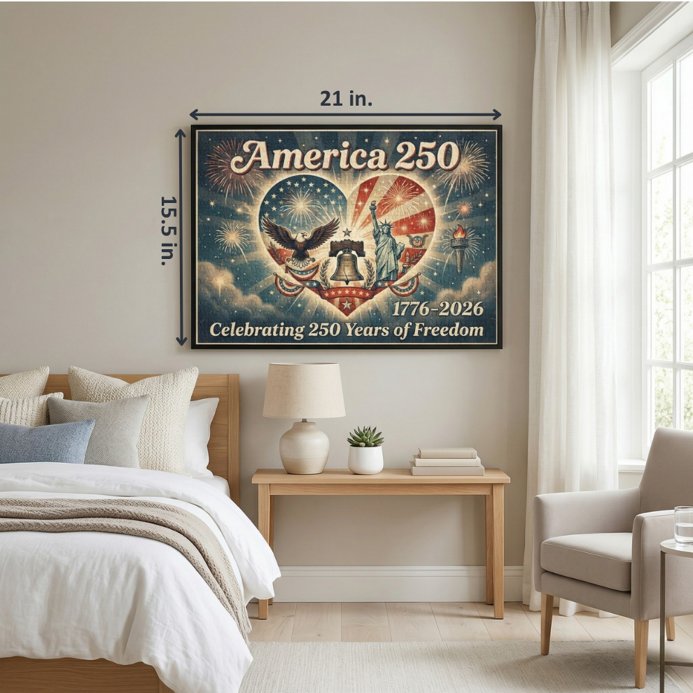 Celebrating USA 250 Anniversary Jigsaw Puzzle