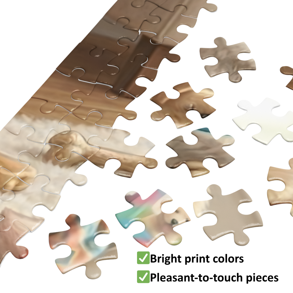 Puppies Playing Jigsaw Puzzle