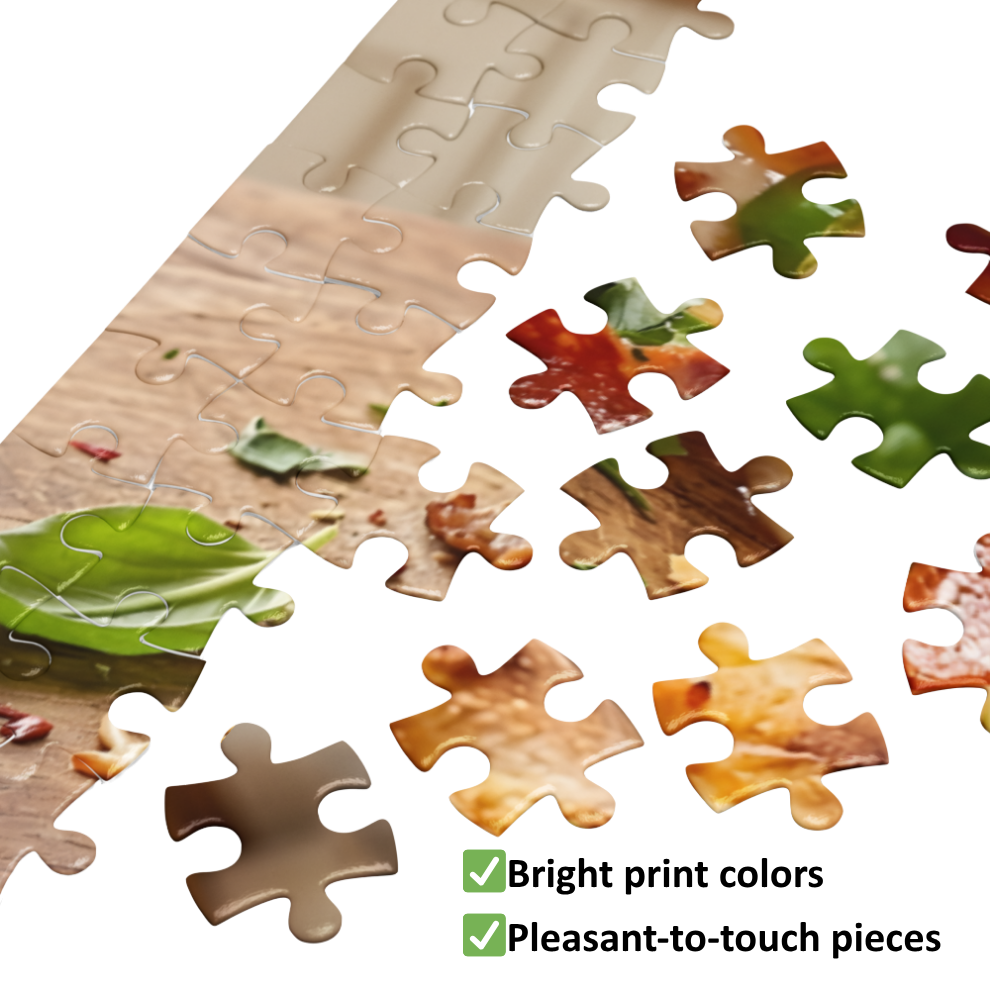 Realistic Pizza Jigsaw Puzzle