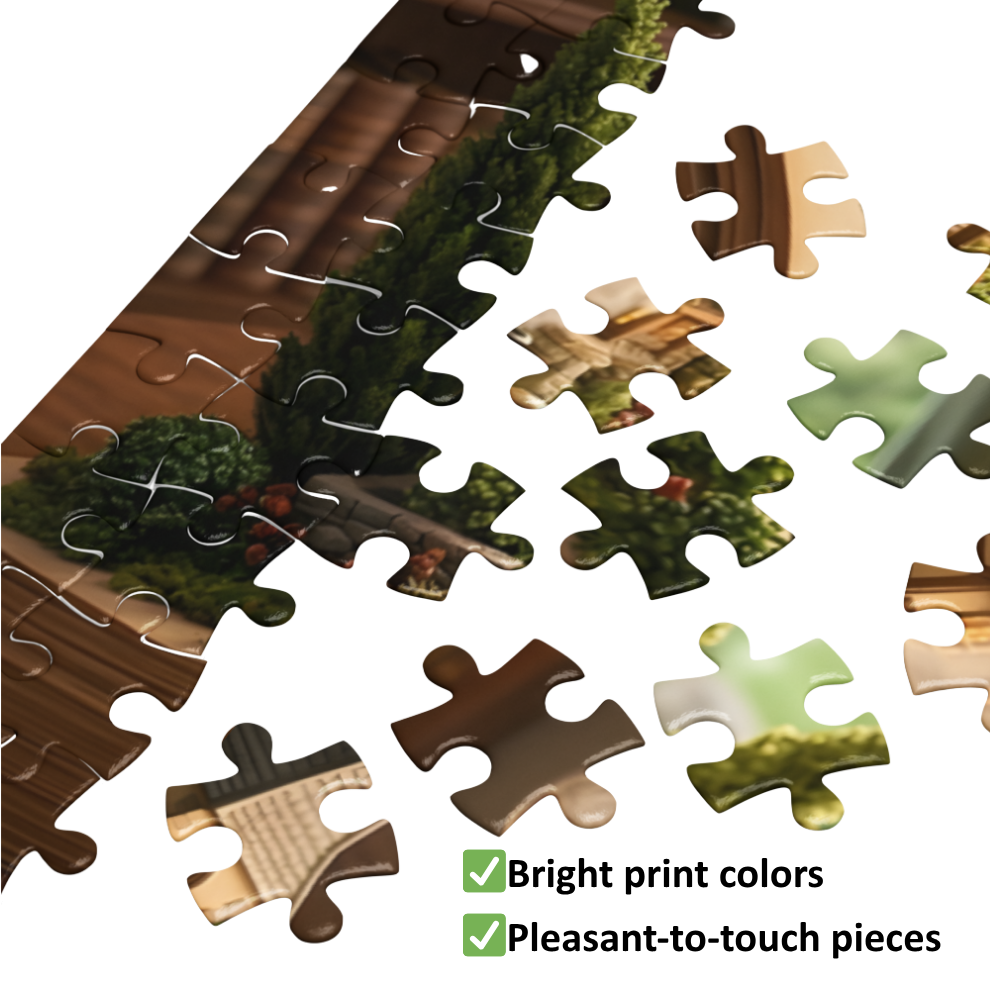 Train in the Book Jigsaw Puzzle